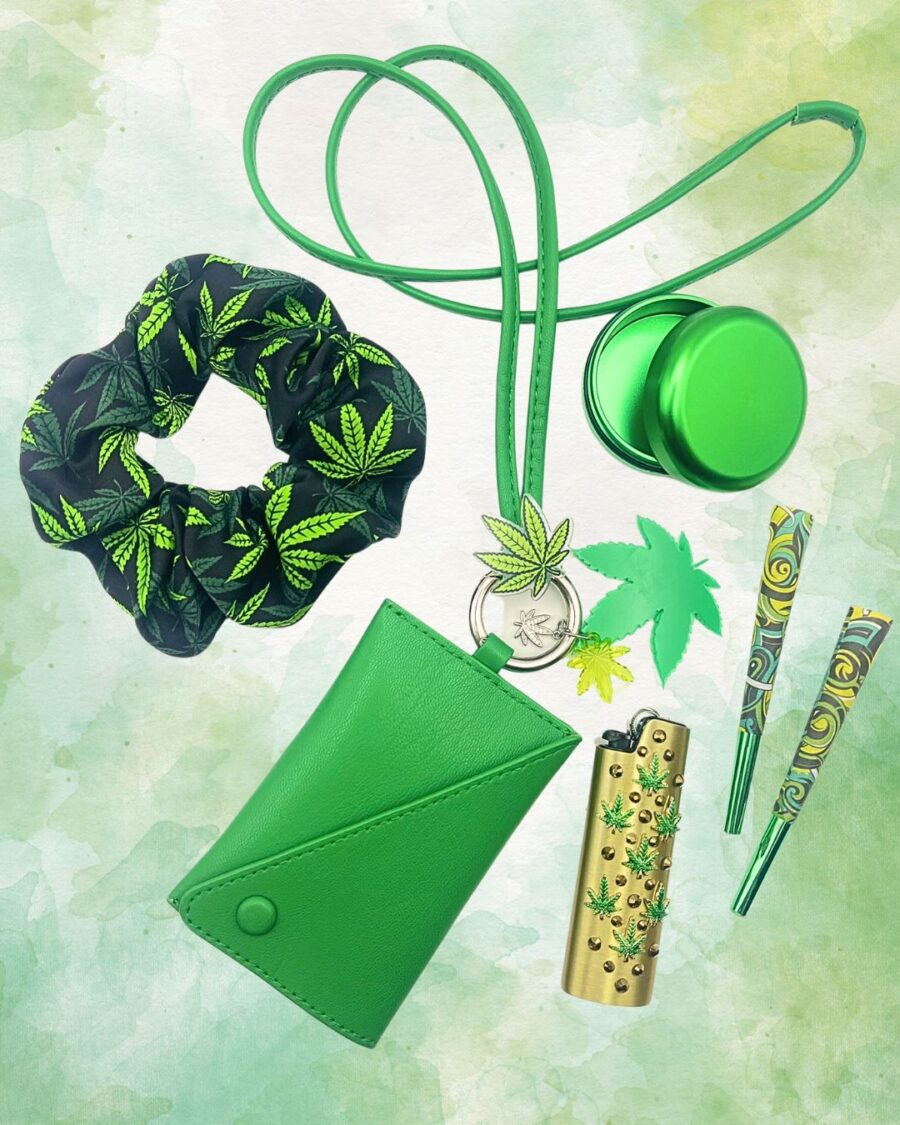 "Indica" Silk Scrunchie - Image 3