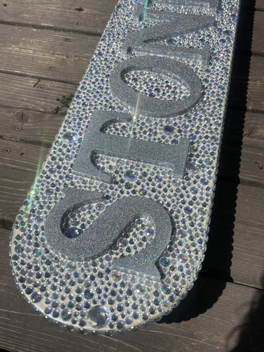 Iridescent GemSTONED Skateboard - Image 4