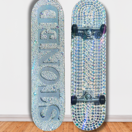 Iridescent GemSTONED Skateboard